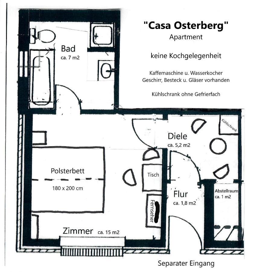 Casa Osterberg - - - - Hamburg - Lueneburg Apartment Stelle Ngoại thất bức ảnh